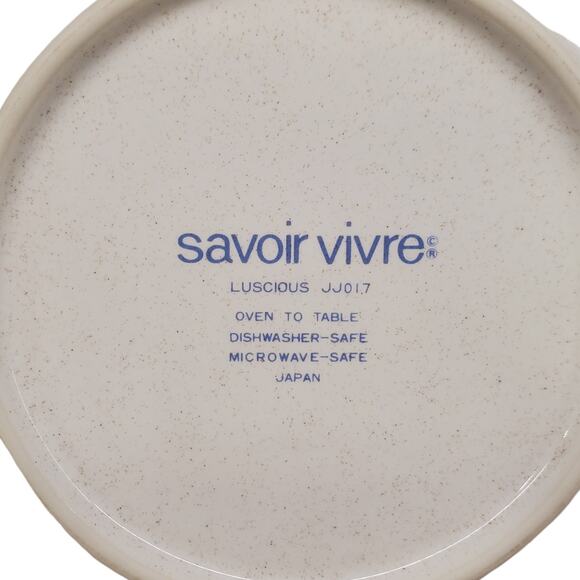Savoir Vivre Lucious Rimmed Large Soup Bowl Cereal Bowl Vintage Dinner wear - Picture 6 of 9